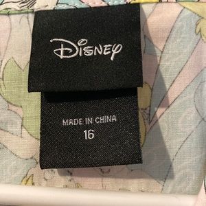 Torrid Tinkerbell button down shirt dress